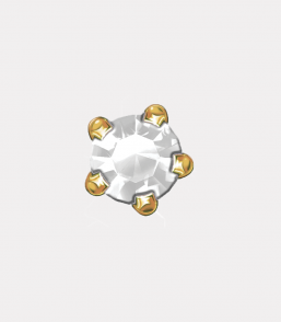 CRG604-18CZ Claw Set – Crystal